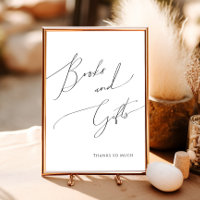 Whimsical Neutral Baby shower Boeken en geschenken