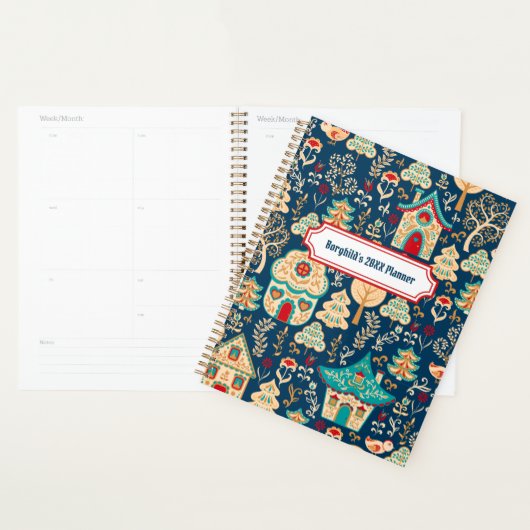 Whimsical Nordic Houses Planner (Display)