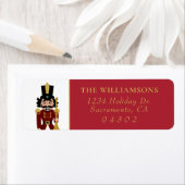 Whimsical Notenkraker in het rood Etiket (Insitu)