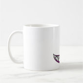 Whimsical Nous sommes tous fous ici Smile Mug (Gauche)