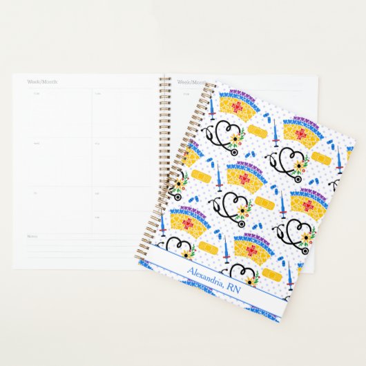 Whimsical Nurse Planner (Display)