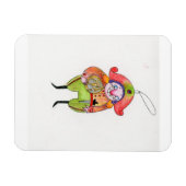Whimsical Nutcracker Magneet (Horizontaal)