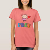 Whimsical Oboe T-shirt (Voorkant)