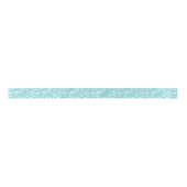 Whimsical Ocean Waves Aqua Blue Ribbon Lint (Voorkant)