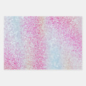 Whimsical Ocean Zeemeermin onder het Zee Verjaarda Inpakpapier Vel (Voorkant 2)