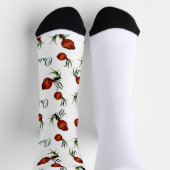 Whimsical Onion Pattern Sokken (Top)