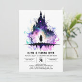 Whimsical Online Wizardry Verjaardag Kaart (Staand voorkant)