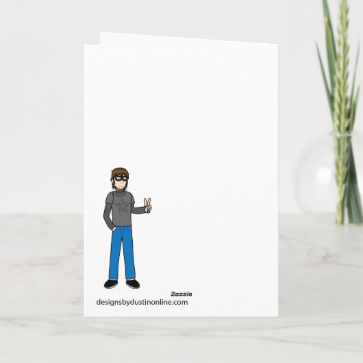 Whimsical Orca, heb een walvis van een verjaardag Kaart (Achterkant)