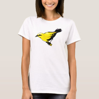 Whimsical Oriole Bird T-shirt
