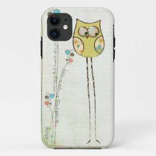 whimsical owl iphone 5 hoesje