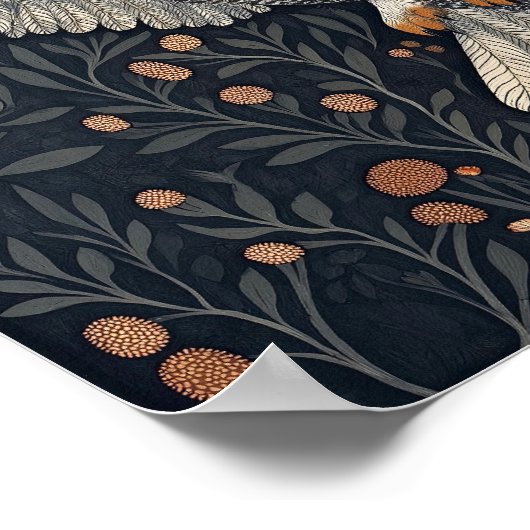 Whimsical Owl Square Print (Hoek)