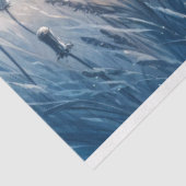 Whimsical Paardenbloem Fluff in de wind Decoupage Tissuepapier (Detail)