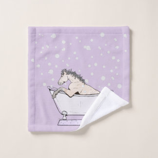 Whimsical Paardenliefhebber Equestrian Bubble Blis Bad Handdoek