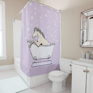 Whimsical Paardenliefhebber Equestrian Bubble Blis Douchegordijn