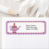 Whimsical Paars Teapot Labels (Insitu)