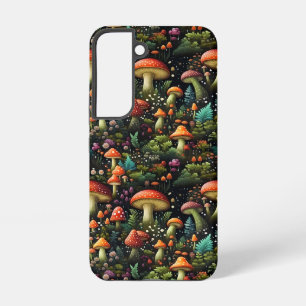 Whimsical Paddenstoelendesign - Fairycore Esthetie Samsung Galaxy Hoesje