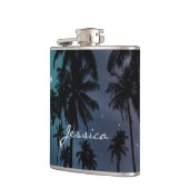 Whimsical Palm Trees and Starry Night Personalised Heupfles (Links)
