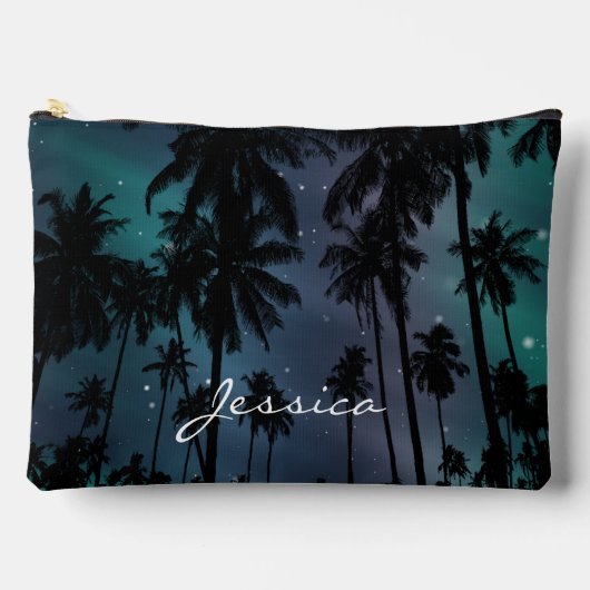 Whimsical Palm Trees Starry Night Sky Personalised Etui (Voorkant)