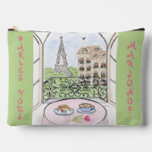 Whimsical Paris and Eiffel Tower MAHJONG Etui (Voorkant)