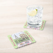 Whimsical Paris Eiffel Tower BRIDAL SHOWER  Kartonnen Onderzetters (Insitu)