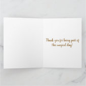 Whimsical Pastel Fairytale Castle  Bedankkaart (Binnen)