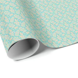 Whimsical Pastel Floral Valentijn Cadeaupapier