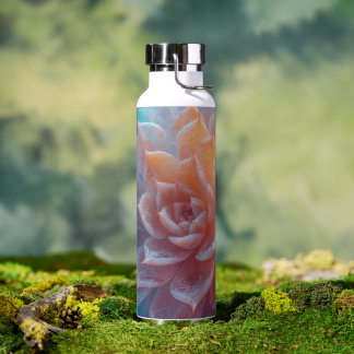 Whimsical Pastel Succulent – De zoete gloed van de Waterfles