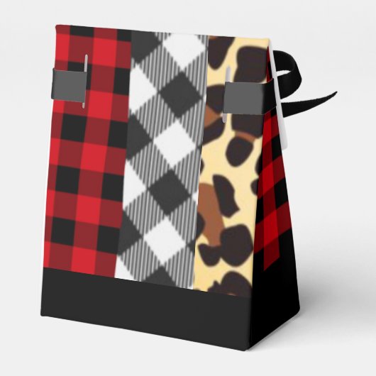 Whimsical Patronen voor Box Bedankdoosjes (Achterkant)