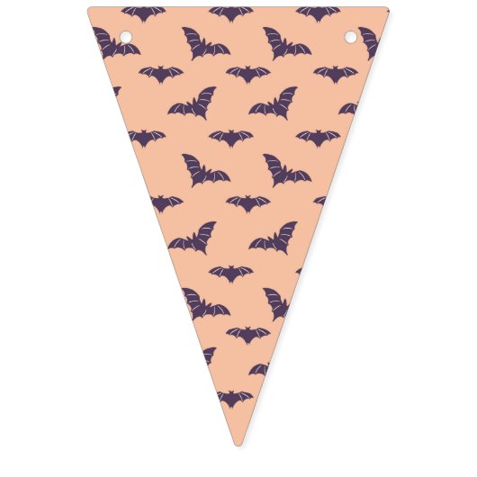 Whimsical peachy rose sorcier drapeaux à thème bun (Troisième drapeau)