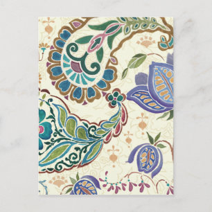 Whimsical Peacock Briefkaart