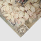 Whimsical Peony & Dragonfly Ephemera Decoupage  Tissuepapier (Detail)