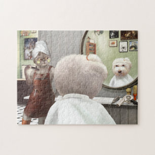Whimsical Pet Barber Shop Legpuzzel