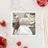 Whimsical Pet Barber Shop Servet (Insitu)