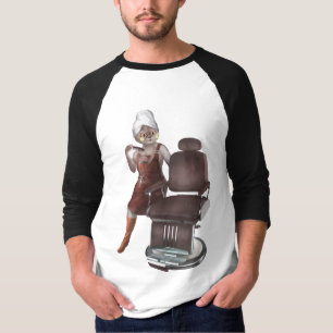 Whimsical Pet Barber Shop T-shirt