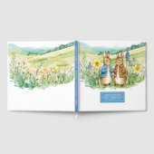 Whimsical Peter Rabbit Baby shower Livre d'invité  (Complet)