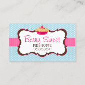 Whimsical Pie Bakery Visitekaartje (Voorkant)