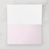 Whimsical Pink Cherry Blossom Custom Wedding (Binnenkant ongevouwen)