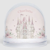 Whimsical Pink Princess Castle Fairytale Photo (Avant)