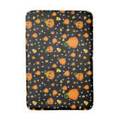 Whimsical Pompoenen & Candy Corn Fun Halloween Badmat (Voorkant Verticaal)