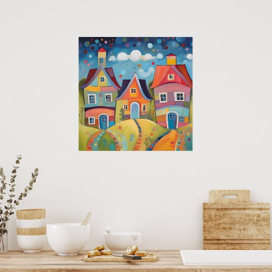Whimsical Poster (Keuken)