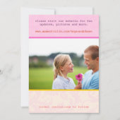 Whimsical Poster Style Photo Weddenschap Save the  Save The Date (Voorkant)