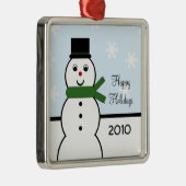 Whimsical Premium Square Ornament (Rechts)