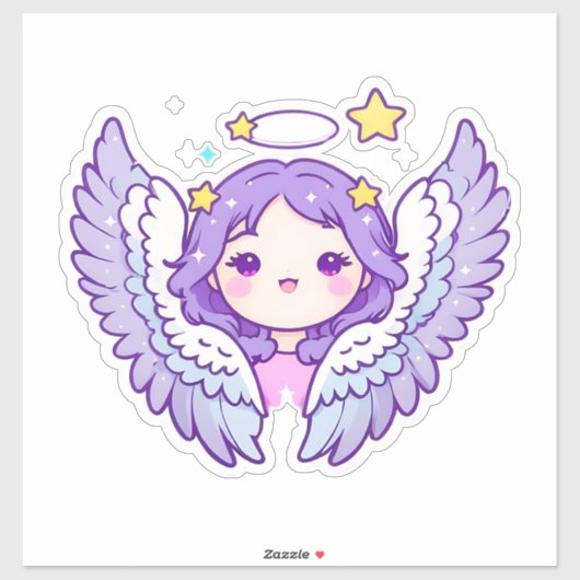 Whimsical Princess Fairy Sticker (Vel)
