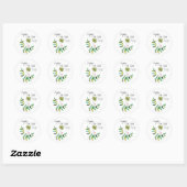 Whimsical Profitez Des Petites Choses Stickers Bir (Feuille)