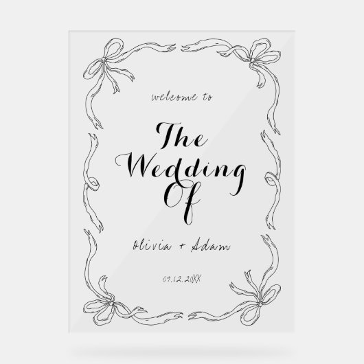 Whimsical Quirky Main Draw Bienvenue (Recto)