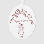 Whimsical Quirky Main Draw Mariage Noël (devant)