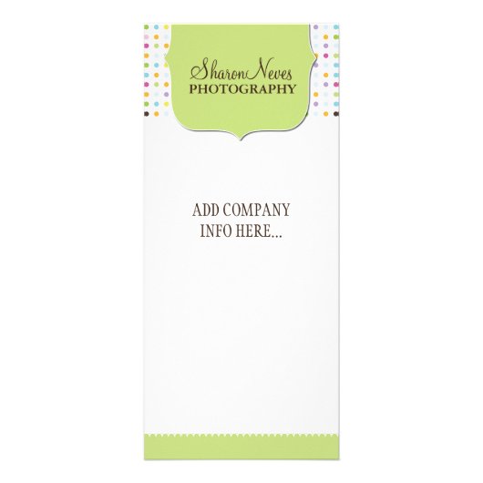 Whimsical Rack Card Reclamekaart (Voorkant)