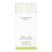 Whimsical Rack Card Reclamekaart (Achterkant)