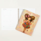 Whimsical Rainbow Fairy Notes Planner (Devant avec enveloppe)