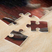Whimsical Realistic Mama Cat & Kittens Legpuzzel (Zijkant)